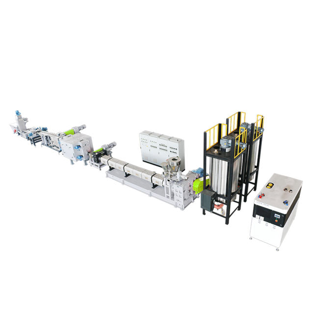 JWT PET Single Screw Pelletizing Line