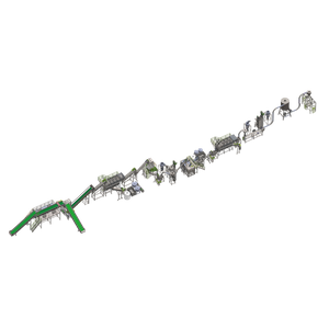 Waste Rigid Plastic Recycling Washing Line