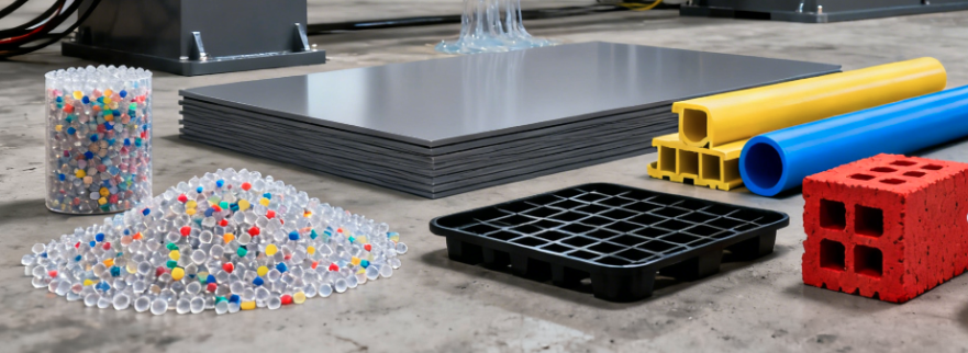 Products You Can Make with Recycling Extruders