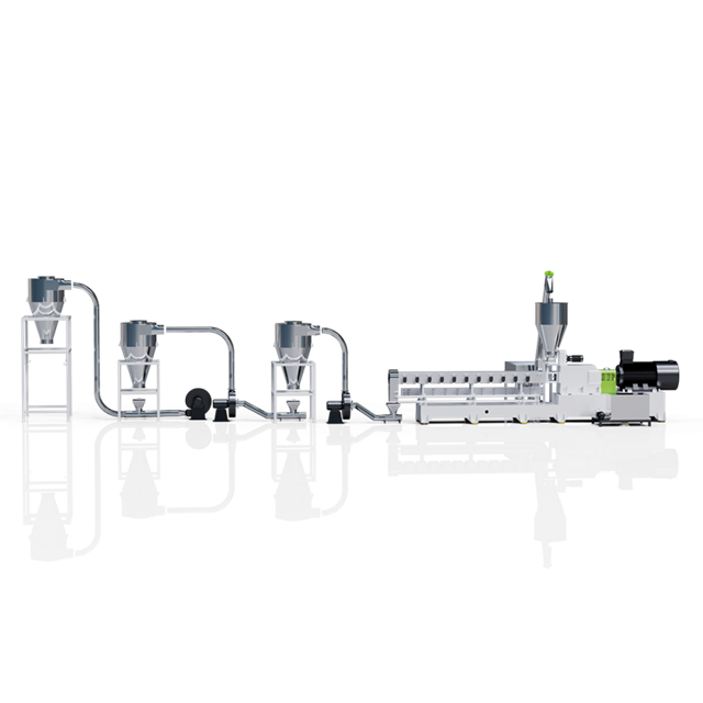 JWM WPC Wood Plastic Composite Twin Screw Pelletizing Line